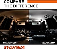 Vista 5 de SYLVANIA - Bombilla LED Festoon DE3175 de 31 mm, color blanco, mini, brillante, ideal para iluminación interior - Mapa, cúpula, carga y matrícula