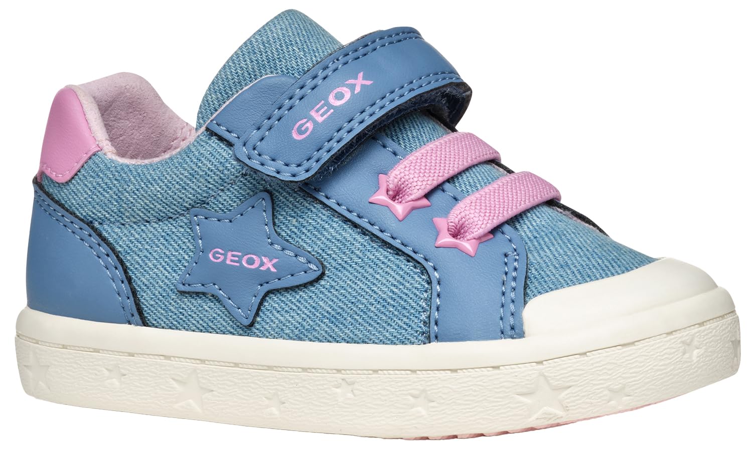 Geox B GISLI Girl A, Girls’ Sneaker, Dk Sky,