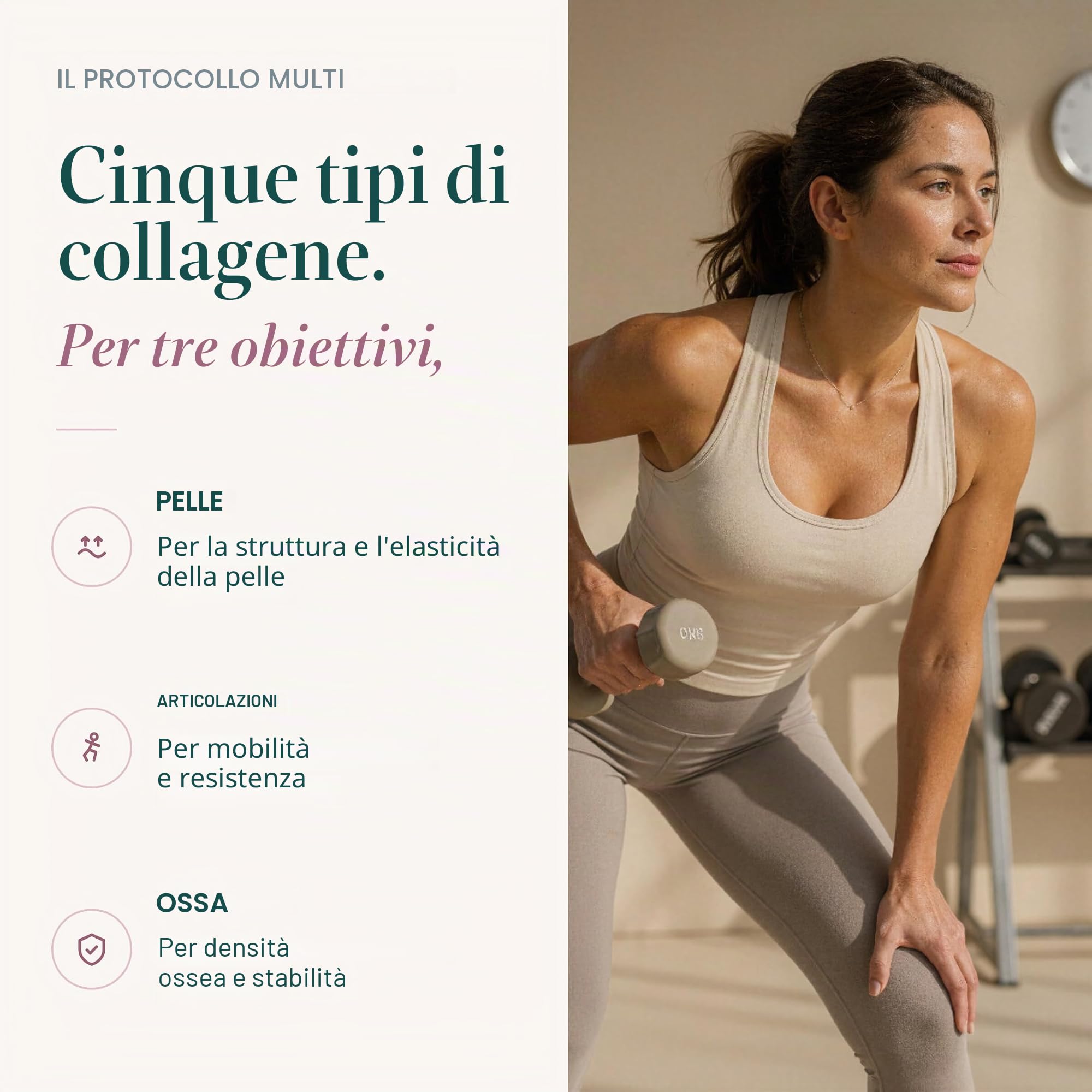 Kollagen Institut Capsule multi collagene – 540 capsule (3 mesi), peptide di collagene in polvere ad alto dosaggio, idrolizzato di collagene bioattivo tipo 1, 2, 3, 5, 10, per bellezza, pelle, capelli