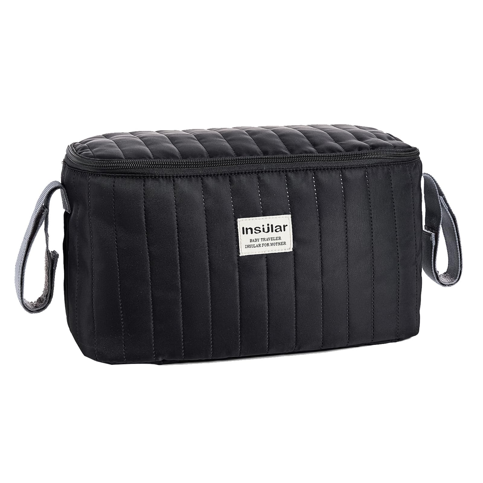 SONARIN Multifunktionale Wasserdichte Kinderwagentasche Organizer,Tragbare Leichte Buggy Organizer Tasche Universal Kinderwagen Organizer Aufbewahrungstasche Mama Tasche