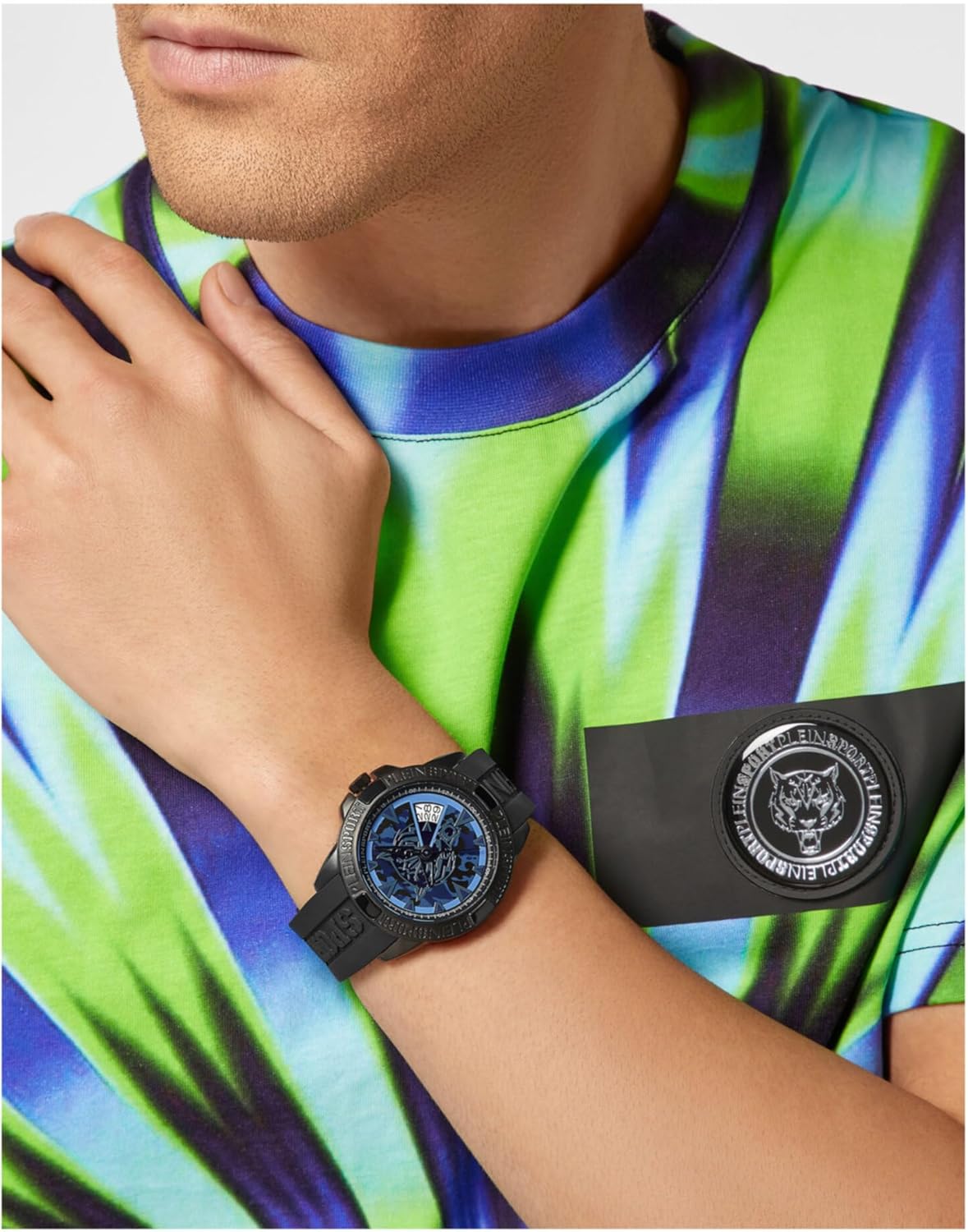 Plein Sport Touchdown Silicone Watch