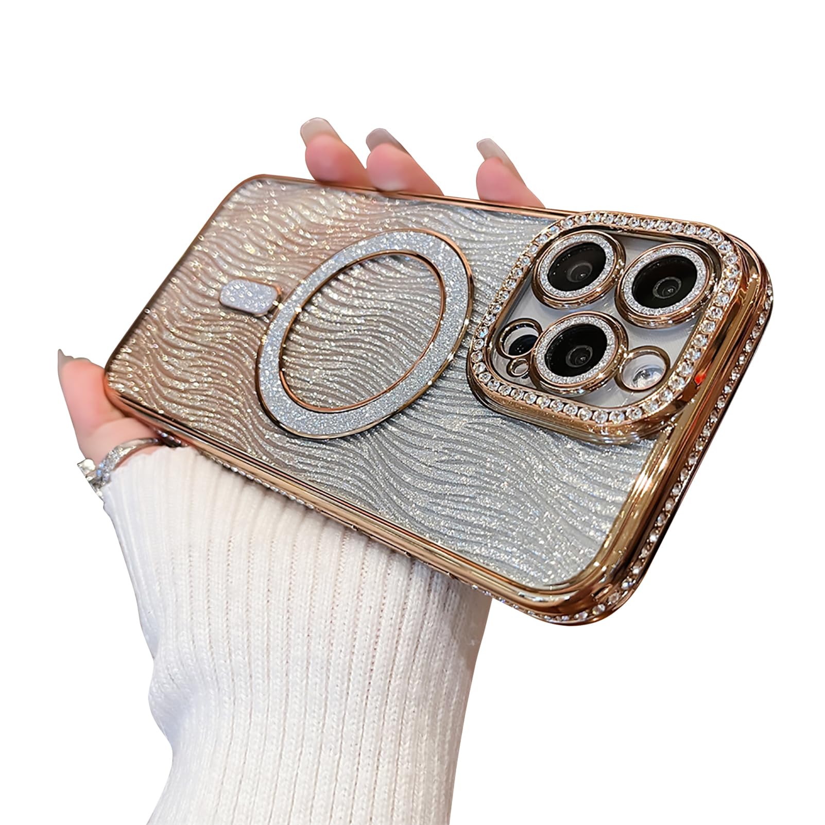 Amazon.com: Uioeua for iPhone 14 Pro Max Magsafe Case,Luxury