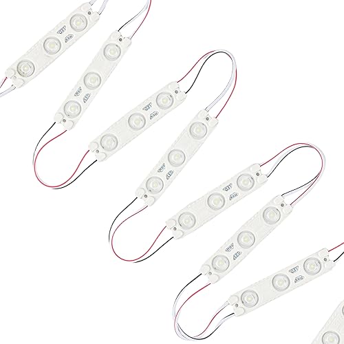 Miniatura 5 de Rextin Super brillante 200 unids 2835 3 LED módulo blanco impermeable luz decorativa para letreros publicitarios con cinta adhesiva trasera 3 años