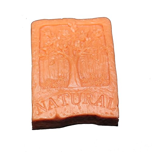 Miniatura 4 de LVDGE Paquete de 2 moldes de jabón de silicona con patrón de árbol y natural para el cuidado de la piel natural productos para el cuidado de la piel