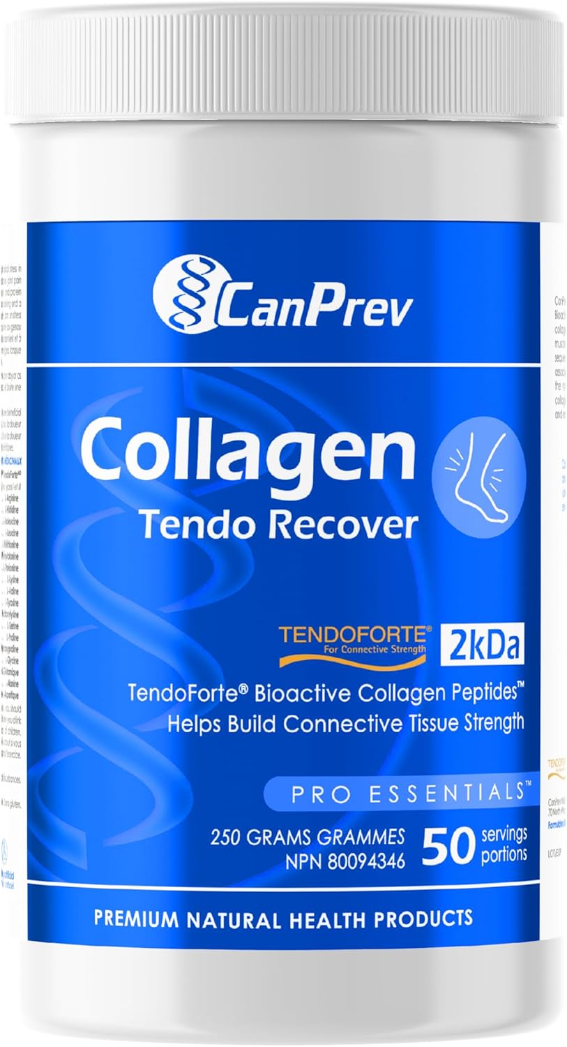 CanPrev Collagen Tendo Recover Powder for Men & Women 250g 50-Servings, Unflavoured – Bioactive Collagen Peptides for Joint Strength – Supports Healthy Skin, Hair, & Nails – Hydrolyzed for Absorption CanPrev Collagen Tendo Recover Powder for Men & Women 250g 50-Servings, Unflavoured – Bioactive Collagen Peptides for Joint Strength – Supports Healthy Skin, Hair, & Nails – Hydrolyzed for Absorption
