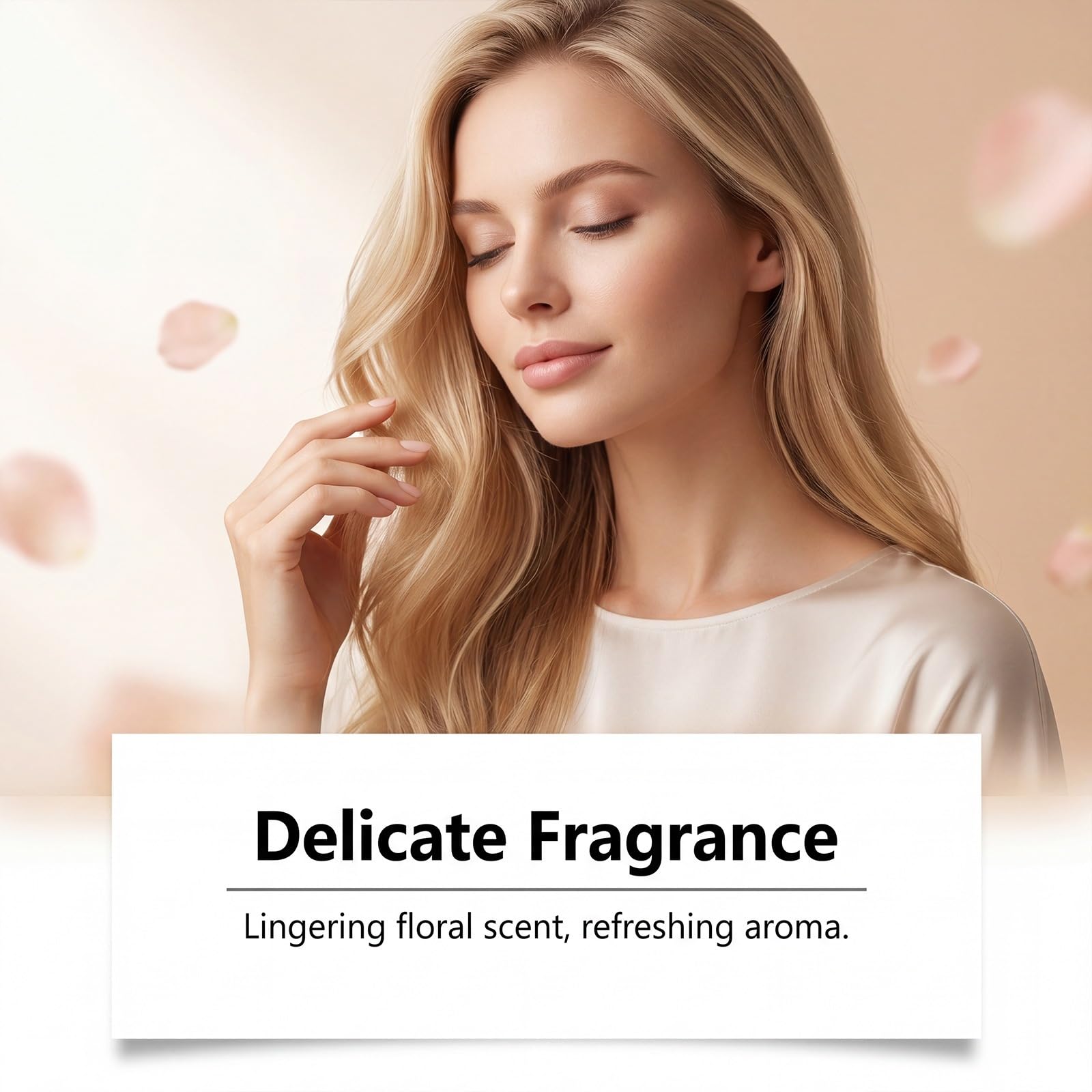 Olio essenziale di rosa leggero, non grasso, che ammorbidisce i capelli della pelle, olio di rosa naturale per la cura del viso, olio essenziale di rosa per pelle secca (5 pezzi)