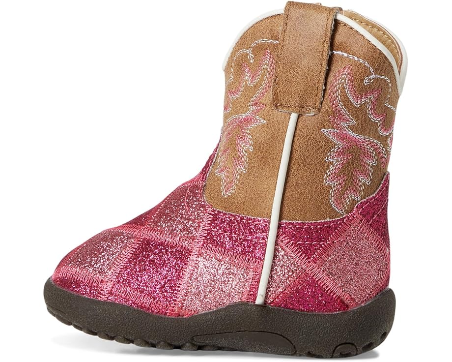 Roper Kids Cowbabies Glitter Blocks (Infant/Toddler) - Left View