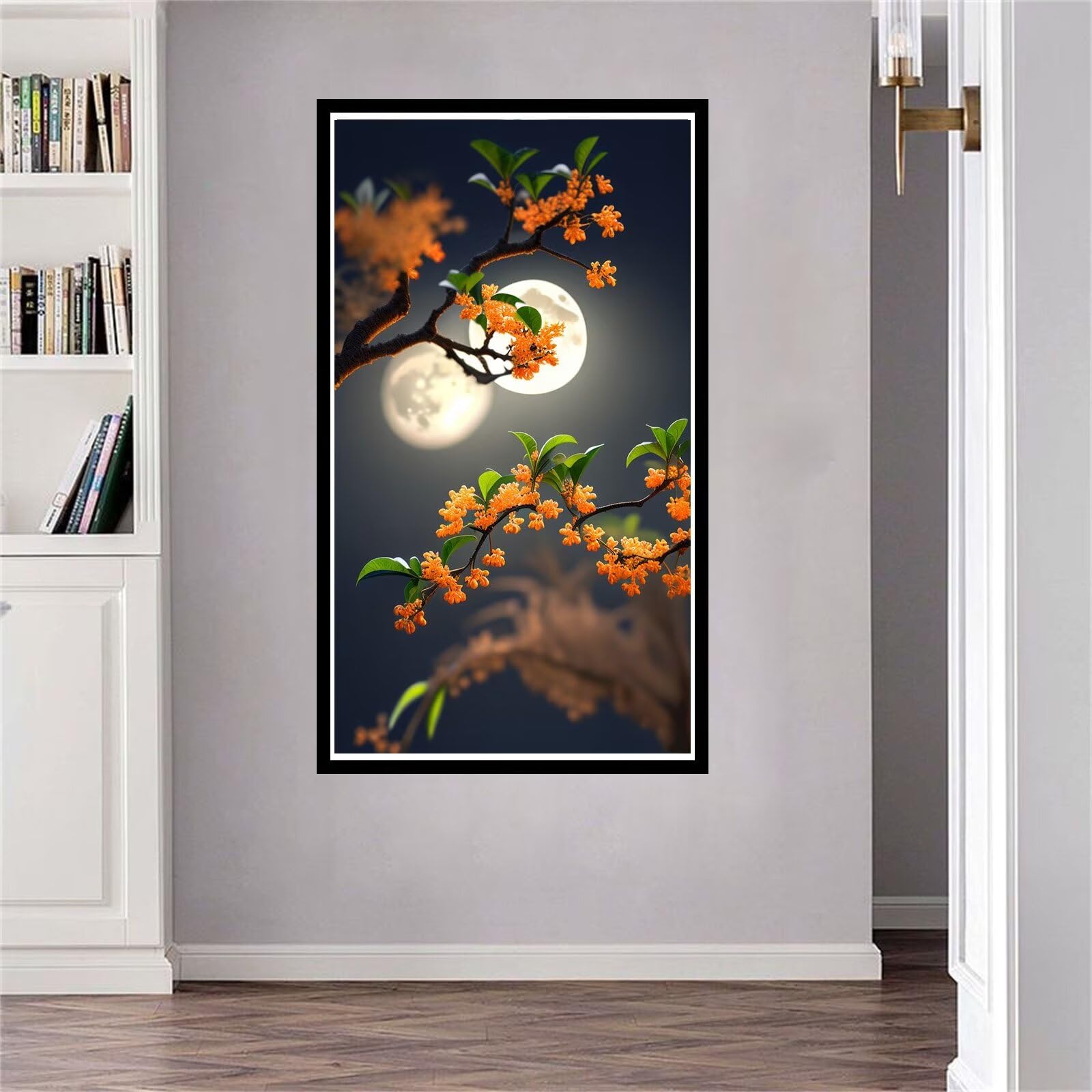 Kit complet puzzle diamant 60x100cm idée cadeau loisirs créatifs - 8