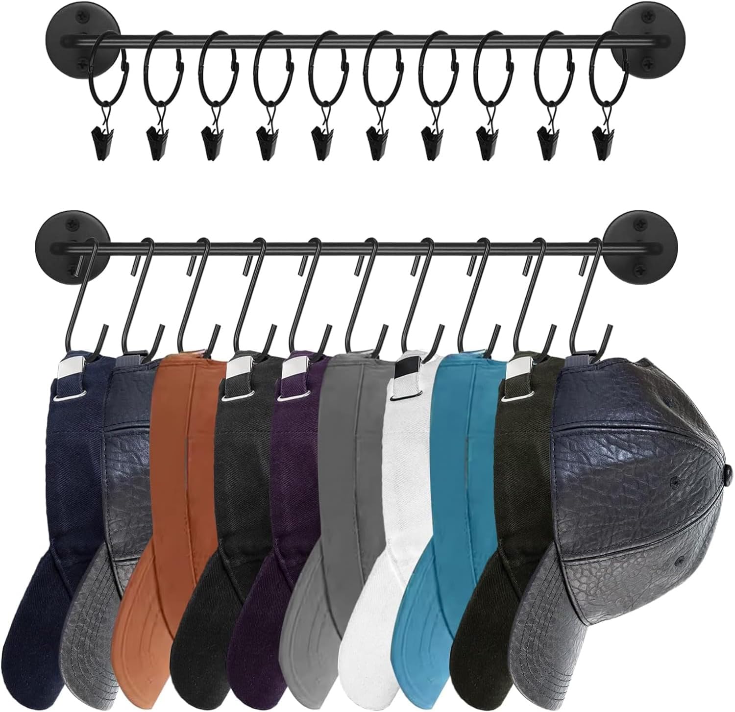 CRILSTYLEO 10 Soportes Para Gorras: Mantén Tus Béisbol Como Nuevas (Organizador Y Moldeador)