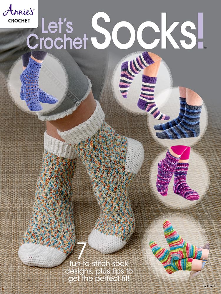 Let's Crochet Socks! (Annie's Crochet) Annie's 9781640256255 Amazon