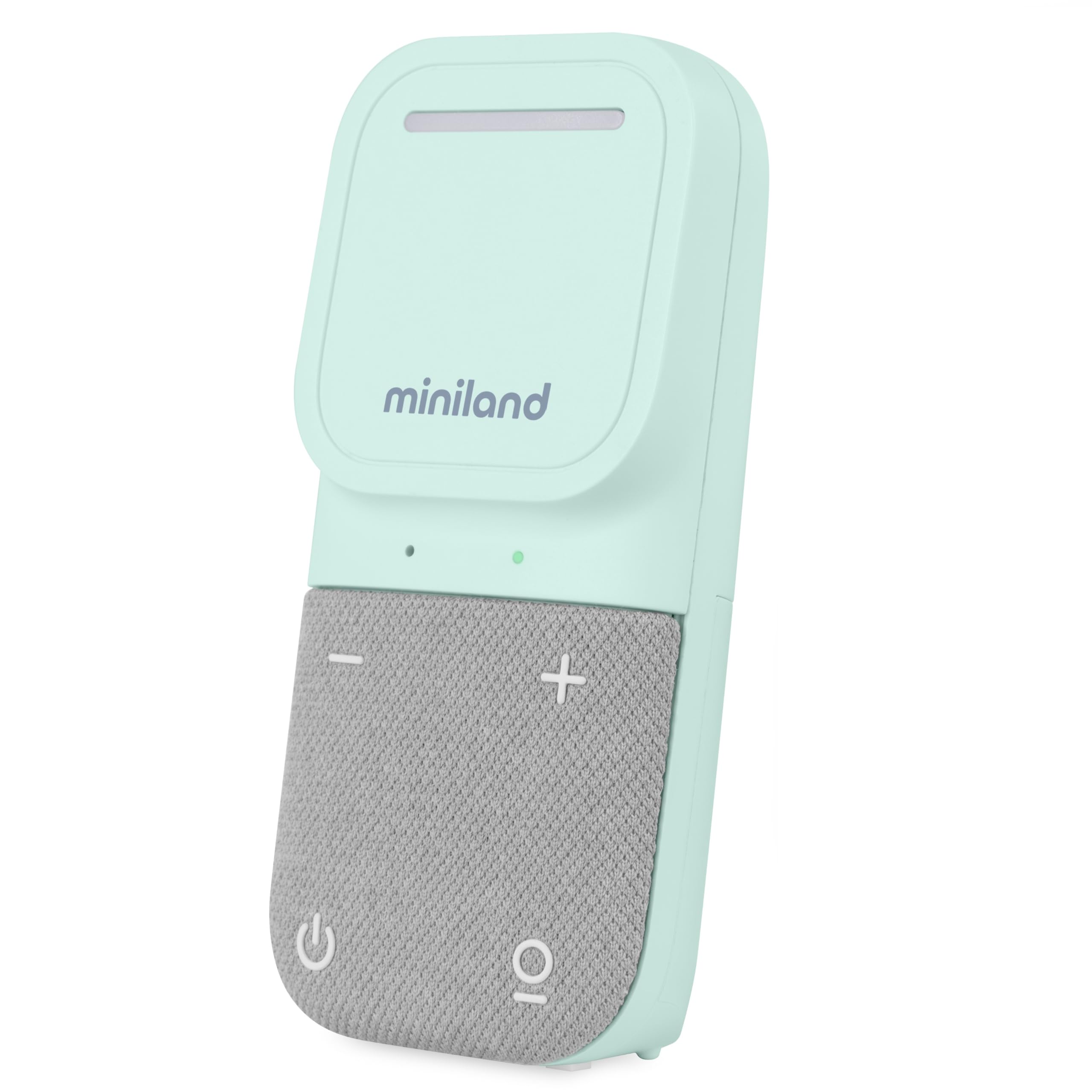 Miniland - Digitakl Lite Audio Baby Monitor, Baby Monitor with Two-Way Audio, Range 300 m, mint green - Image 2