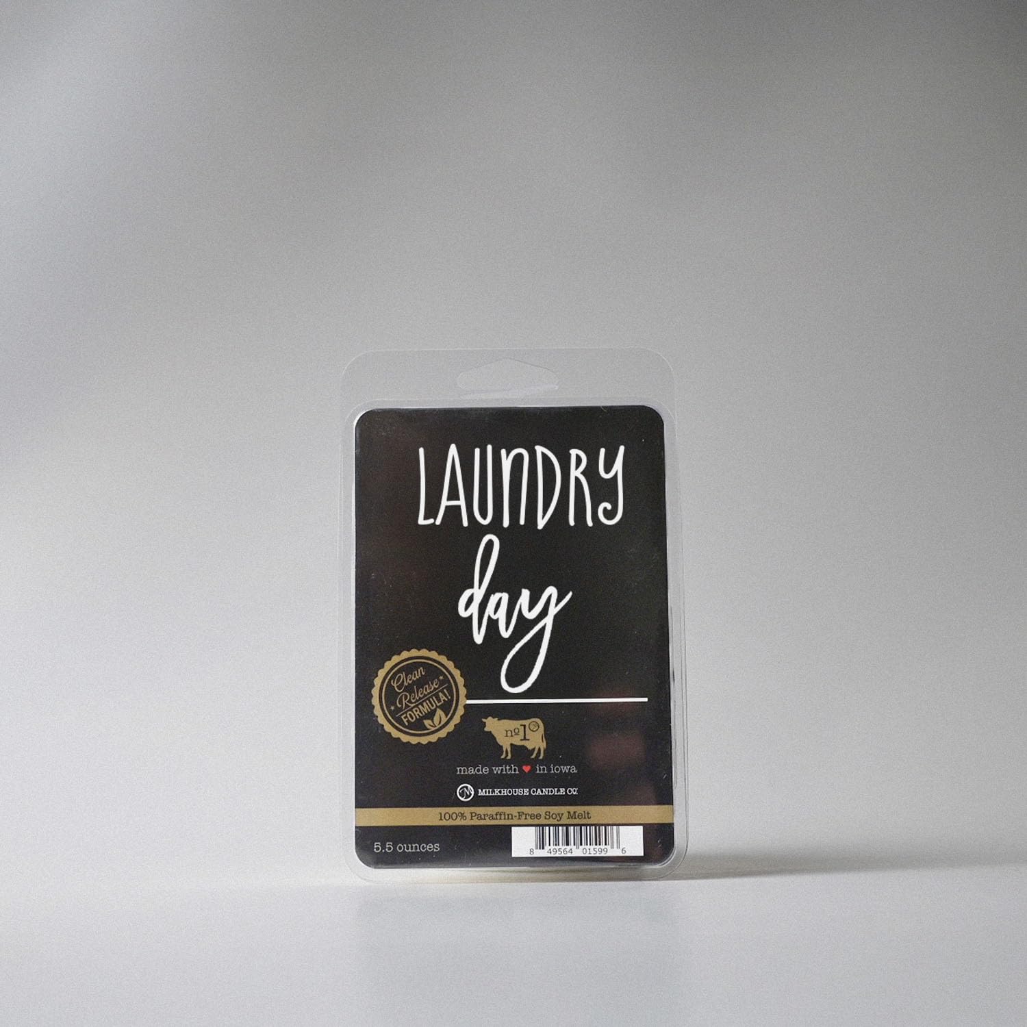 Milkhouse Candle Company, Laundry Day, Creamery Collection - Fragancia de cera de soja para derretir, 5.5 onzas