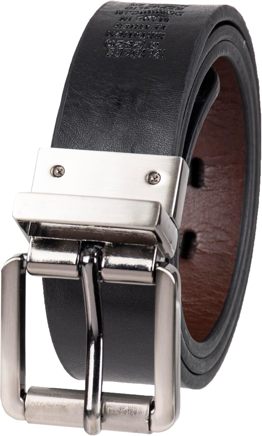 Levi's Big Kids Belt - School Friendly Casual Two-in-One Reversible Belt