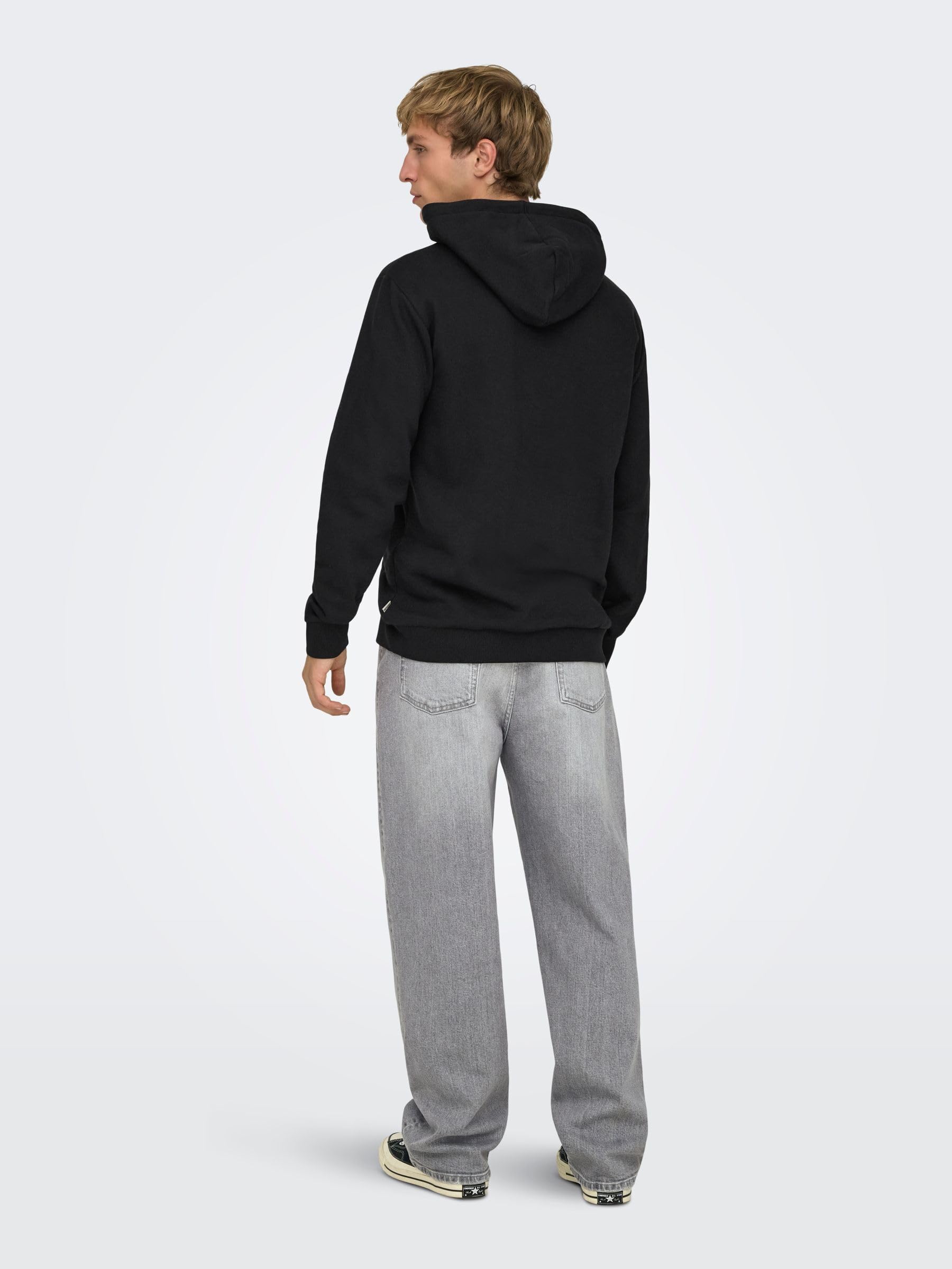 Only & Sons Sweat à Capuche Sweat-Shirt Regular Fit Sweat à Capuche