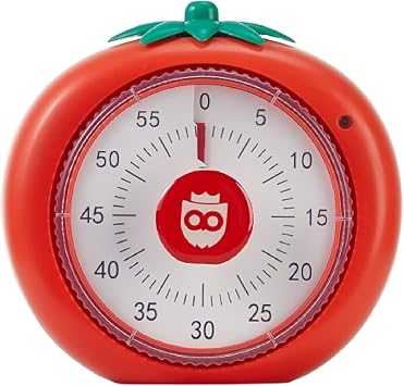60-Min Pomodoro Timer for Classroom, Office & Kitchen Use
