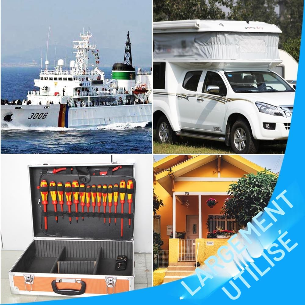 Joint de Porte de Voiture, Profil de Protection des Bords avec Joint Supérieur, pour Voitures, Bateaux, Camping-Cars, Camions et Applications Domestiques, Protection Contre les Intempéries (6M)