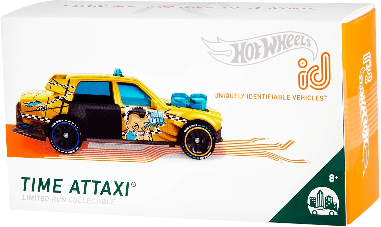 Hot Wheels id Vehicles Embedded NFC Chip Uniquely Identifiable 1:64 Scale Ages 8 and Older