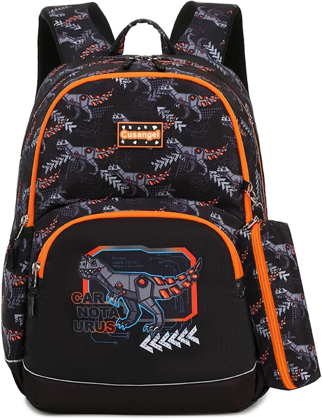 Kids Backpack for Boys Elementary Kindergarten Preschool School Bag 16 inch Multifunctional Cute Large Capacity