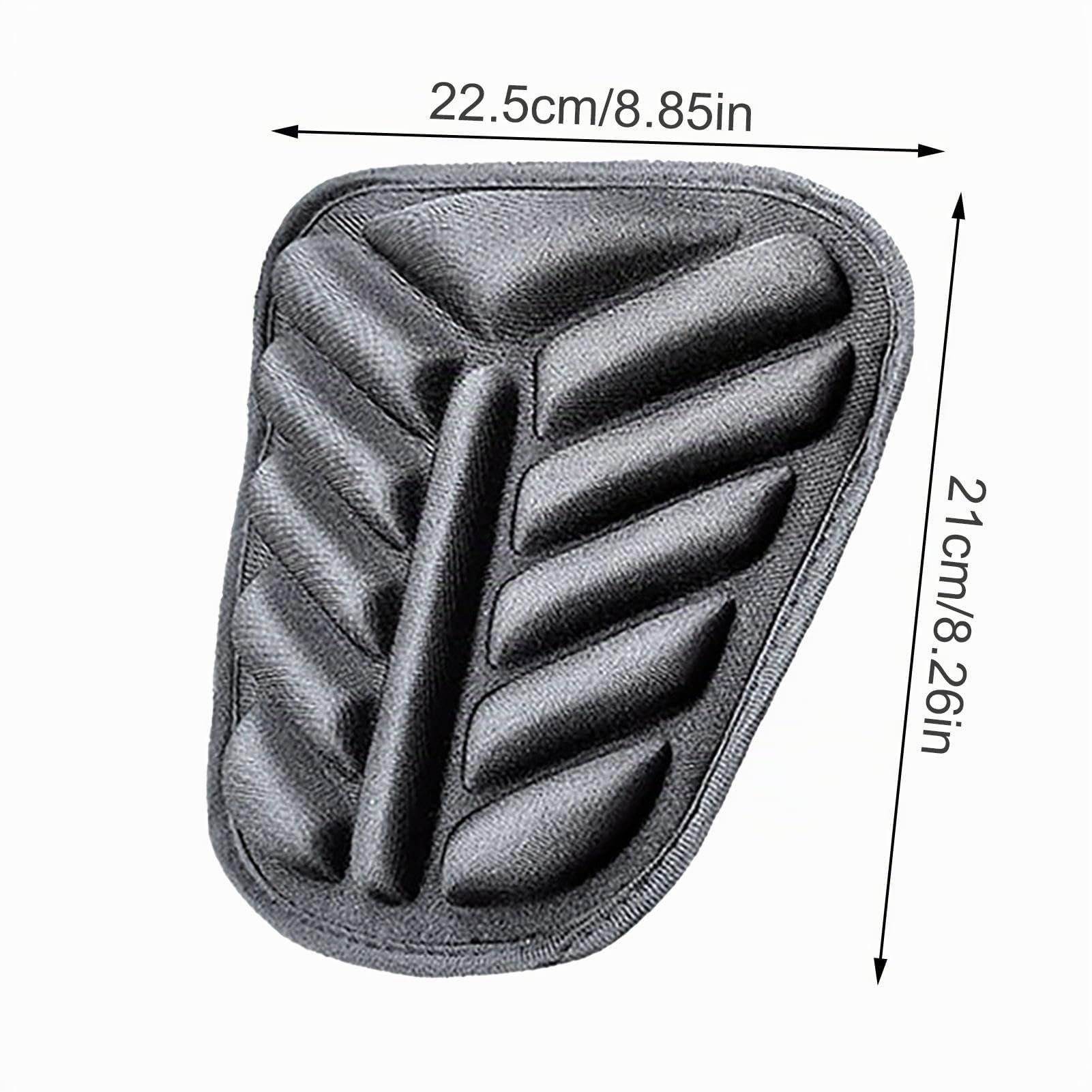 Coussin de siège de moto en gel | Coussin de siège passager de moto | respirant et absorbant les chocs | Coussinets universels en nid d'abeille doux pour les longs trajets