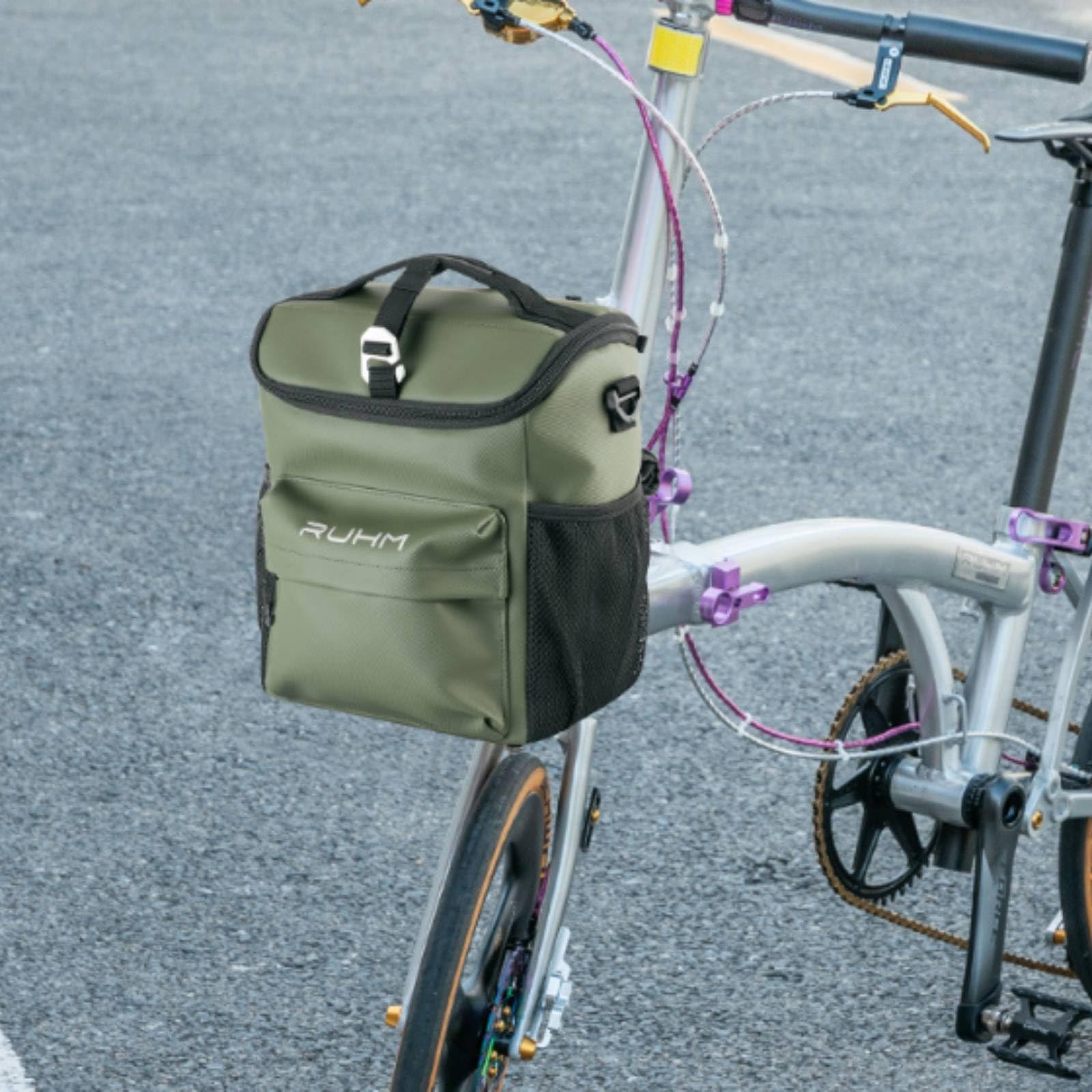 Bolsa Manillar con Correa,