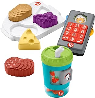 Fisher-Price Hello Role Play Play Kit, Curated Gift Set of Pretend Play Toys for Infants and Toddlers Ages 12 Months and Up