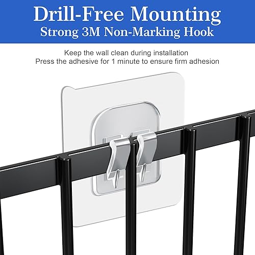 Miniatura 6 de NiHome Organizador de tapa de puerta de gabinete, paquete de 2, organizadores y almacenamiento de gabinete, diseño compacto para optimización del