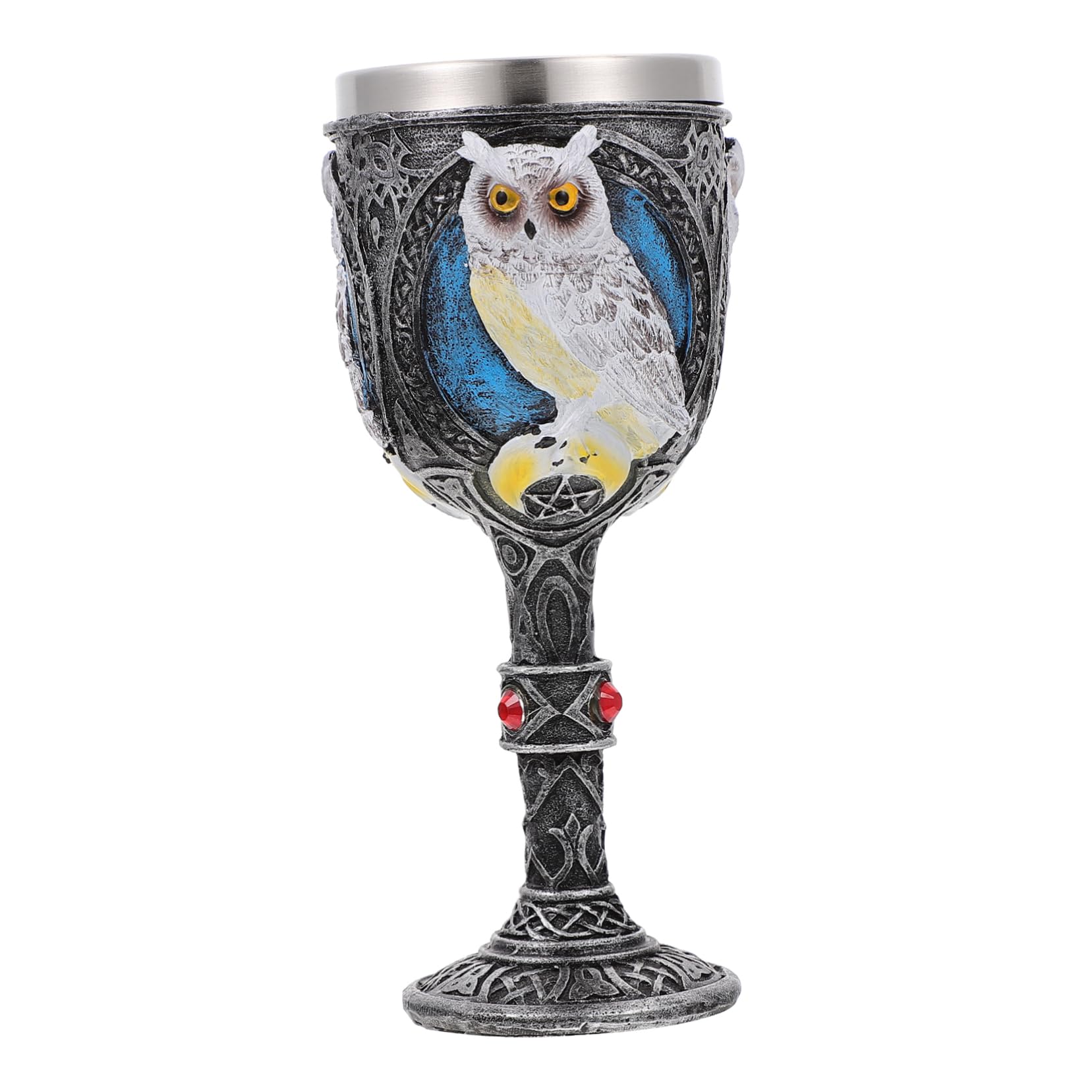 Gobelet hibou en relief BESTonZON en céramique pour vin et eau