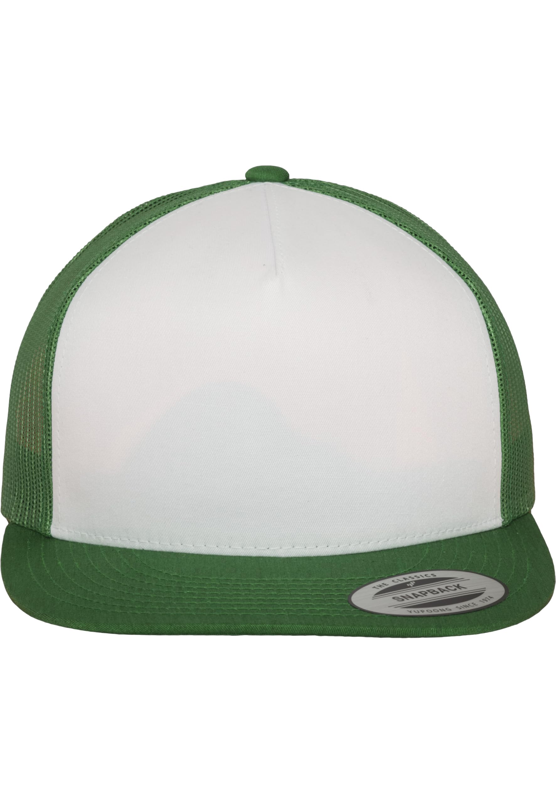Flexfit Erwachsene Mütze Classic Trucker, kelly/wht/kelly, one size