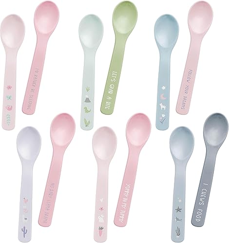 Miniatura 6 de Stephen Joseph Juego de cucharas de silicona, tiburón