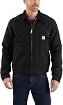 Carhartt mens Relaxed Fit Duck Blanket-Lined Detroit JacketWork Utility Outerwear