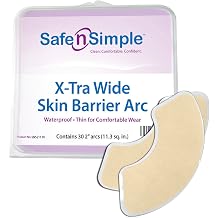 Skin Barrier X-Tra Wide Crescent Arcs Pack of 20