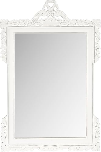 Miniatura 3 de Safavieh Home Collection Espejo Pedimint, blanco