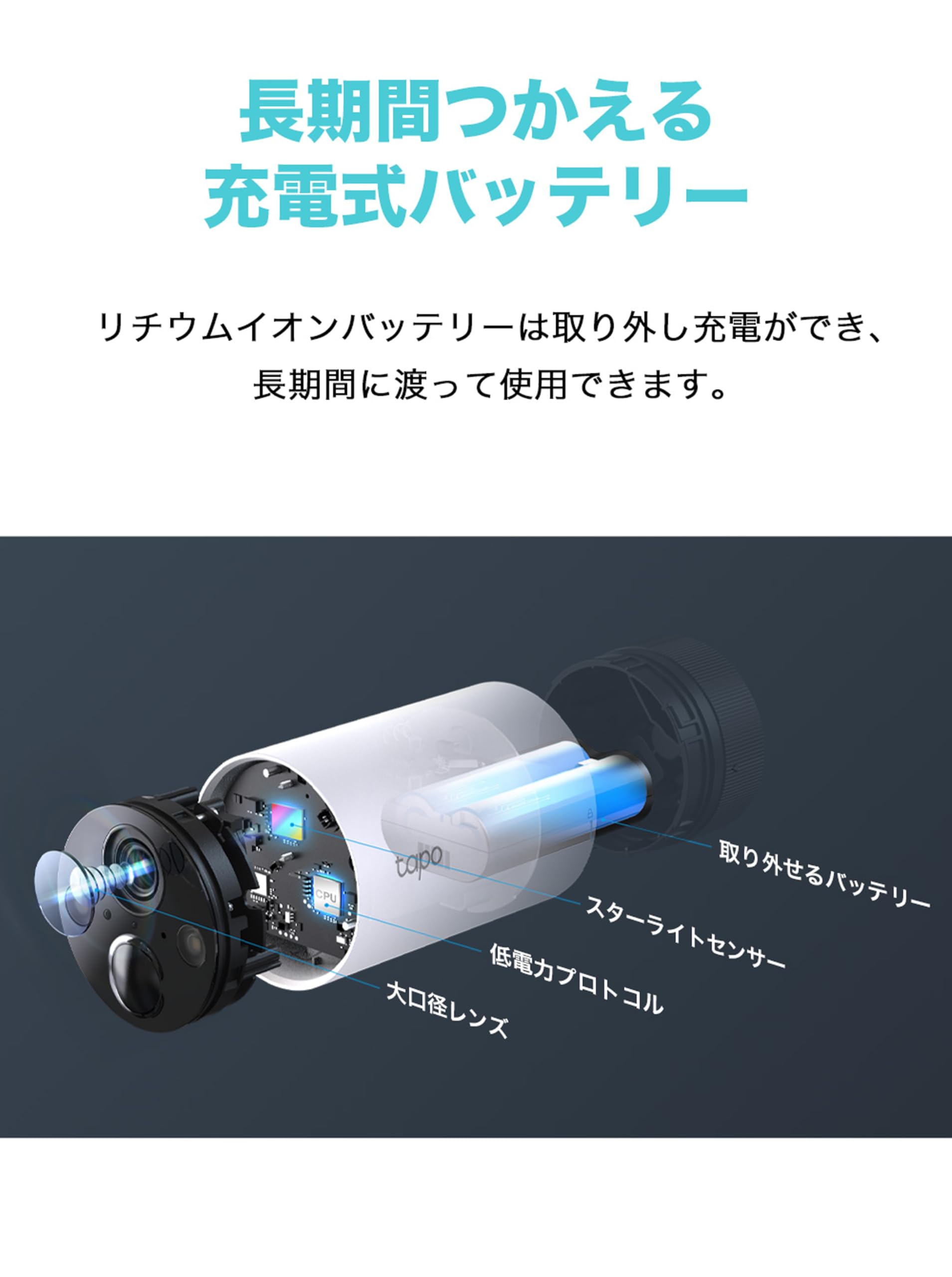 Amazon | TP-Link フルワイヤレス ネットワークカメラ 屋外 ペット