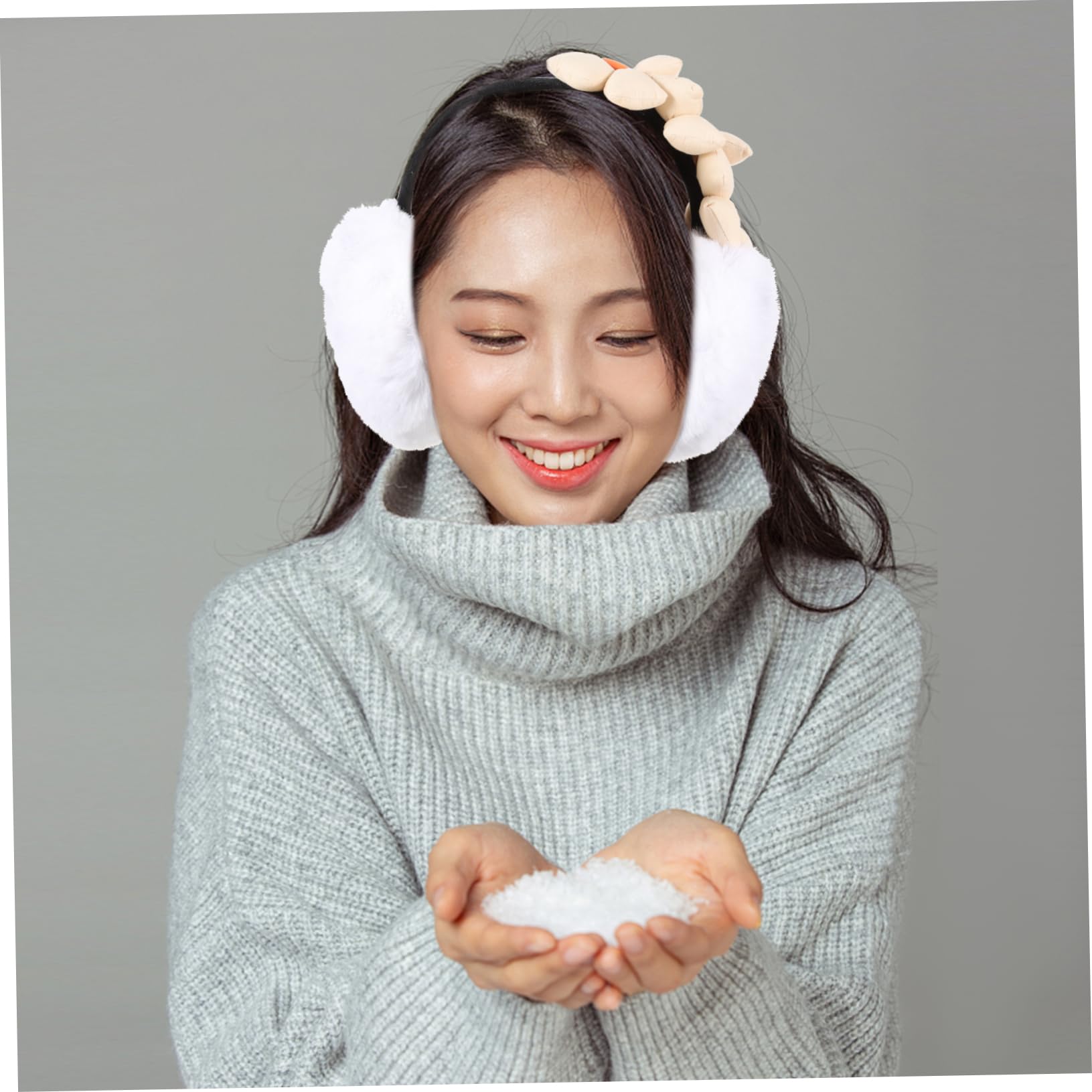SHERCHPRY cubiertas de oído Auriculares Venda cubierta del oído de invierno orejeras para niñas cálido cubierta cálida para los oídos orejera de invierno al aire Felpa