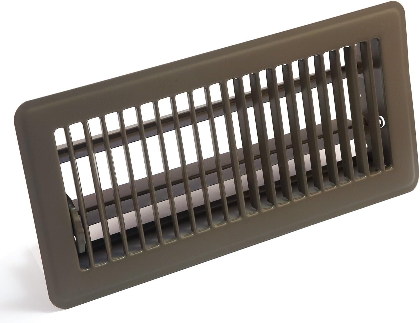 Accord ABFRBR410 Floor Register with Louvered Design, 4-Inch x 10-Inch(Duct Opening Measurements), Brown - Tools Products - 