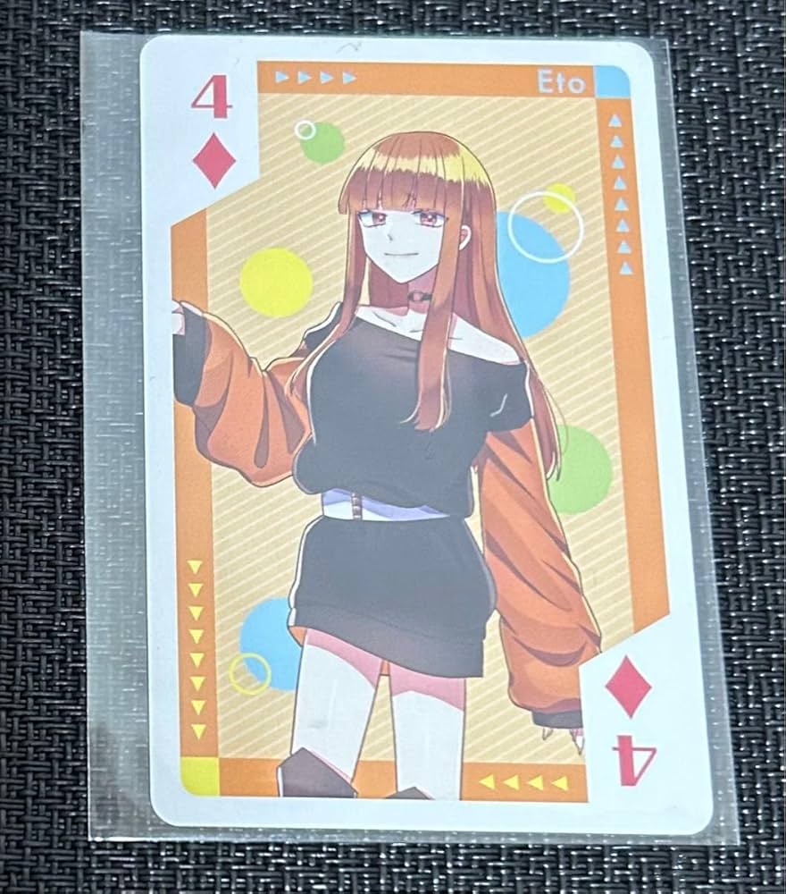 Amazon.co.jp: カラフルピーチ トランプ ブロマイド えとさん