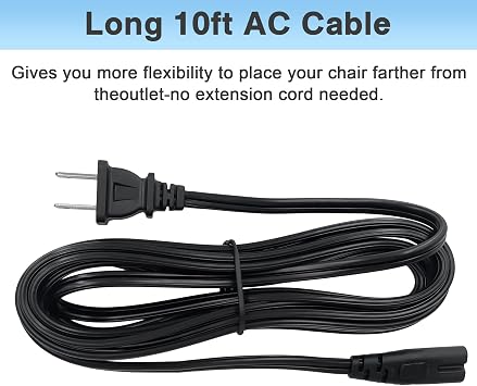 Recliner Timotion TP2 TP2P IP20 5 Pin Power Supply Adapter Kits Replacement for Lift Chair | Including AC Power Cord, Electric Sofa Power Adapter Replacement