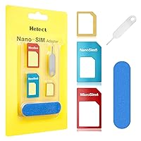 Algopix Similar Product 1 - SIM Card Adapter Helect 5in1 Nano 
