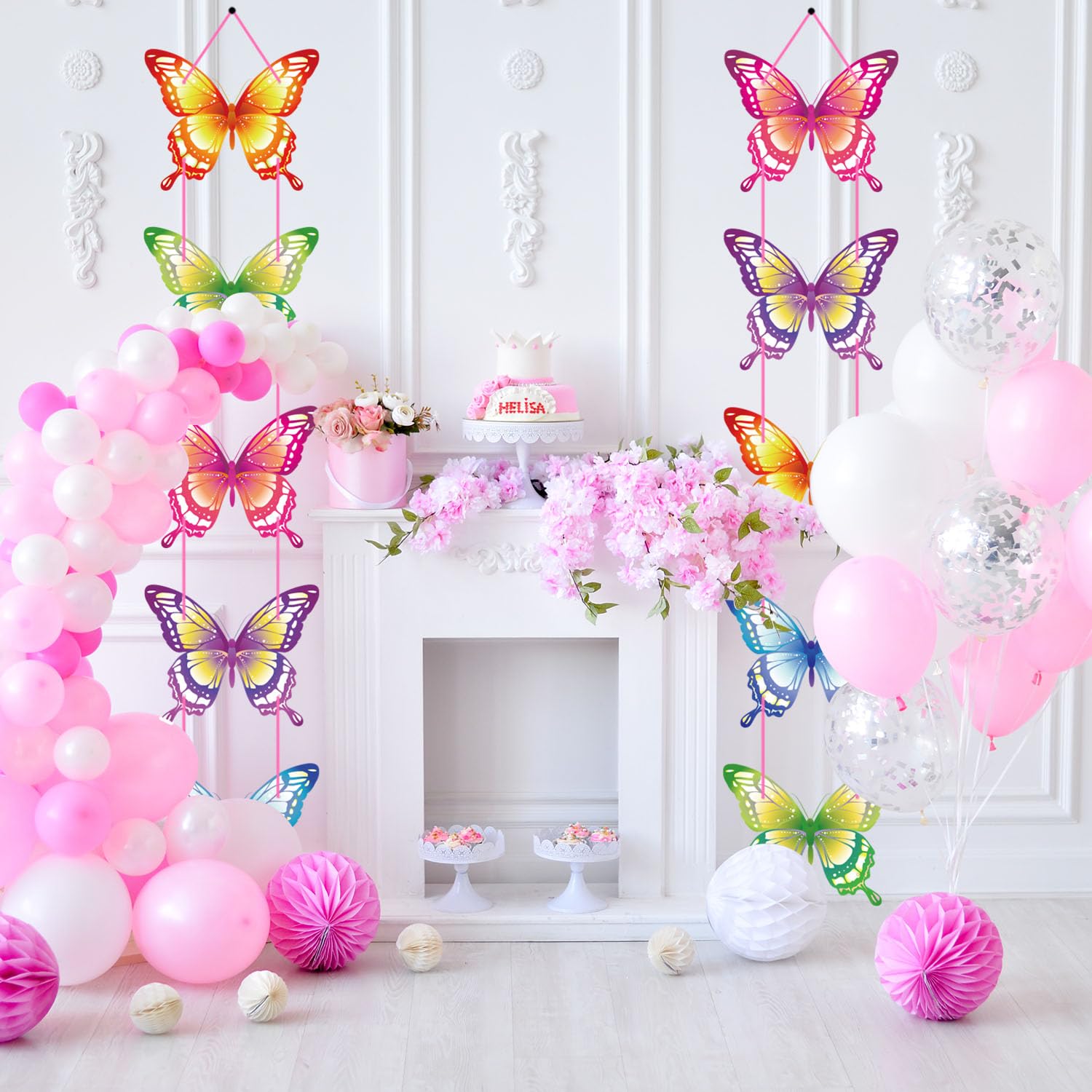 Amazon.com: Butterfly Birthday Party Decorations, Butterfly