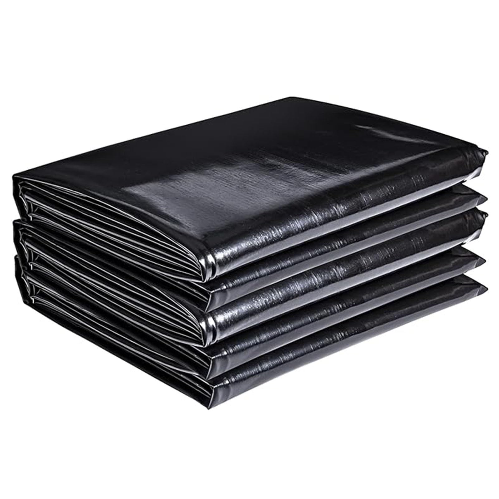 GJZQDKX Flexible Waterproof Pond Liner 3x7m 4x4m 5x8m 6x10mDurable Tarpaulin for Garden Koi Fish Pools Fountains and Underlay Membrane (6x8m 19.7x26.2ft)