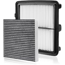 Cabin & Engine Air Filter for Honda Fit 2009-2013 1.5L Activated Carbon Cabin Filter Replace#CF11182 CA10650 Car Accessories