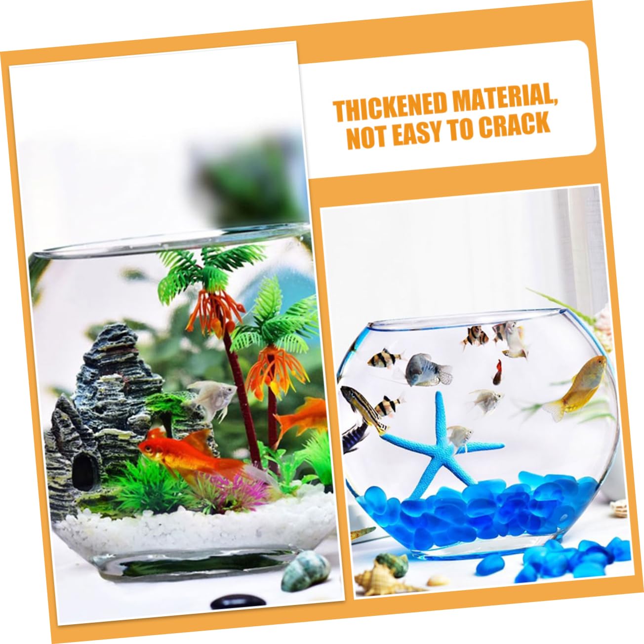 PRETYZOOM Pecera De Vidrio Decorativa Transparente Botella Ecológica para Terrarios y Decoración