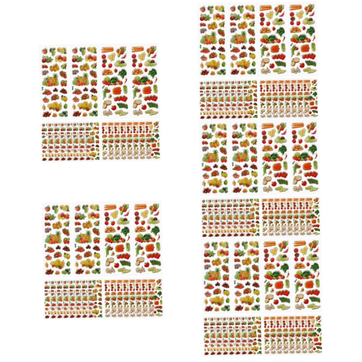 Housoutil 200 Hojas Pegatinas de Espuma para Coloridas Adhesivos Infantiles Divertidos para Manualidades y Decoración Fáciles de y Reutilizables