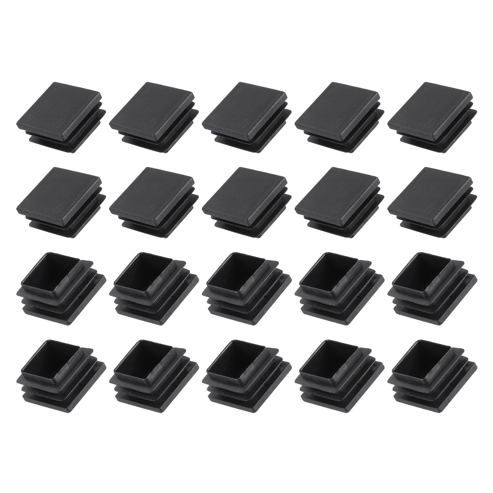 METALLIXITY Square Tube End Cap(22 x 22mm) 50Pcs