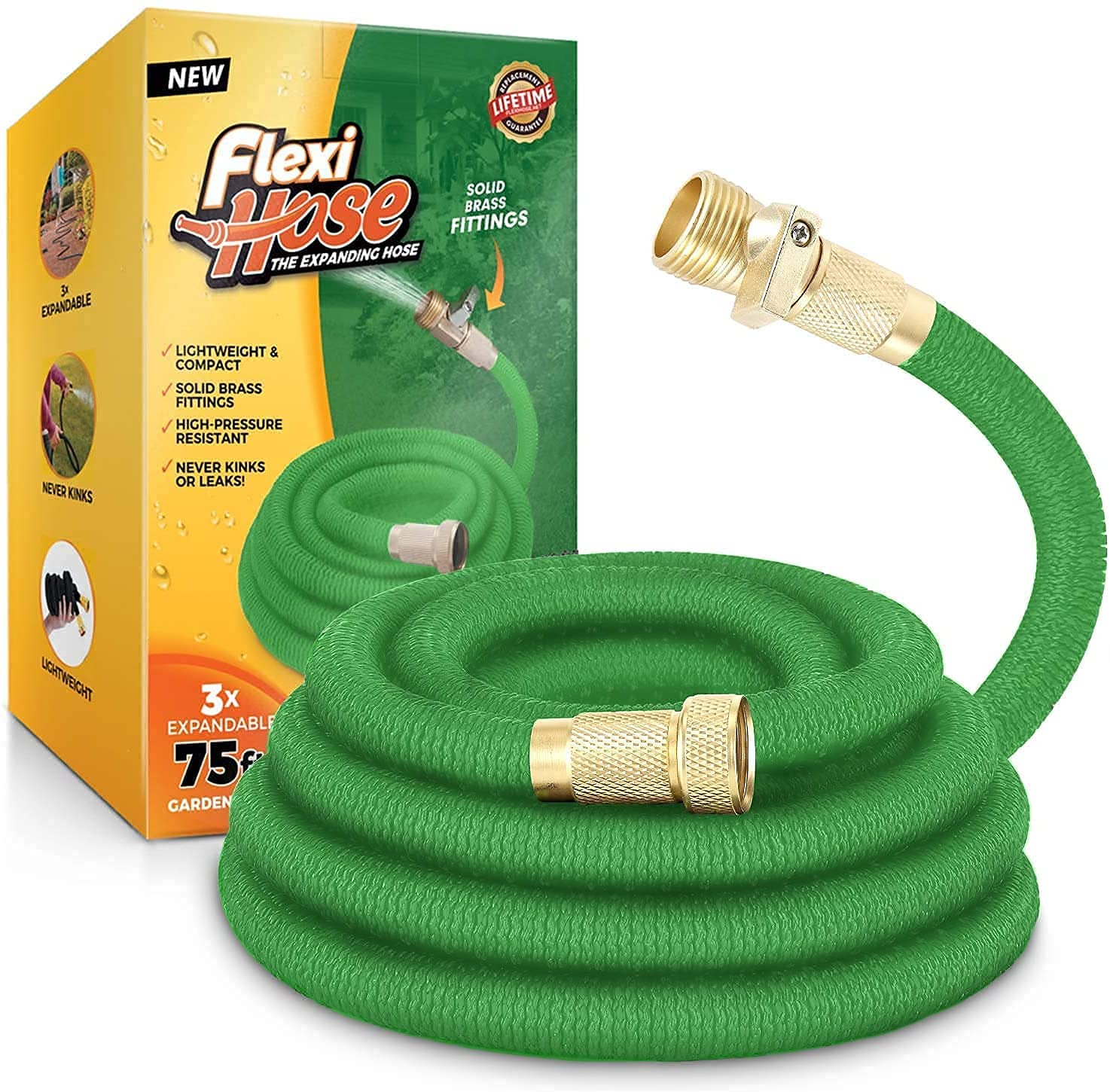 Buy Flexi Hose Lightweight Expandable Garden Hose, NoKink Flexibility