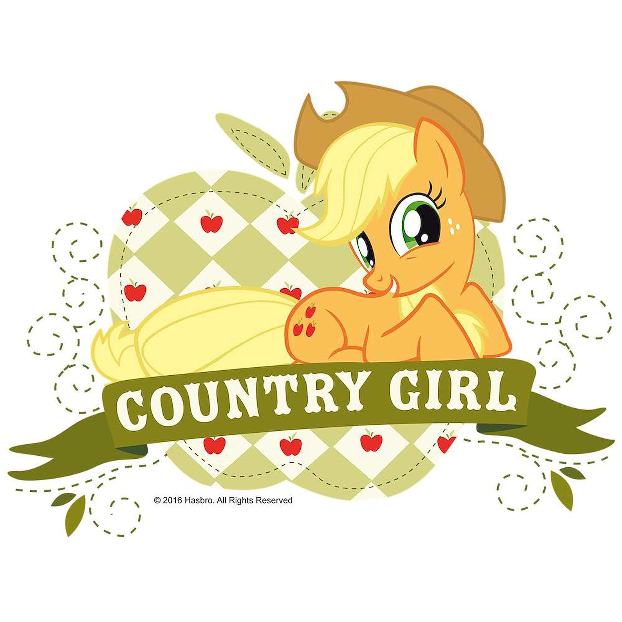 Amazon.com | CafePress MLP Applejack Country Girl Large Mug 15 oz
