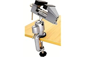 Versatile Bench Vise: A Jewelry Vise, Bench Clamp, or Universal Work Vise
