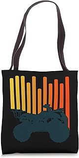 Quad Racing Vintage Retro Tote Bag