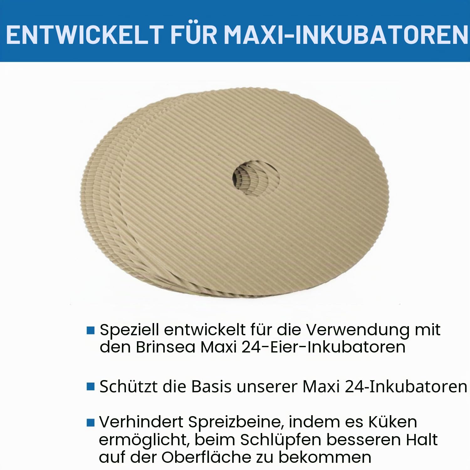 Brinsea Products Maxi II Eierbrutkästen Schlüpfmatten, Einheitsgröße
