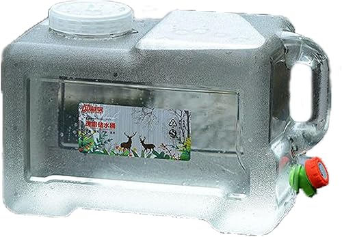 Jarra de agua, tanque de agua, contenedor de agua para campamento, almacenamiento de agua verdaderamente sin fugas, tanque de agua militar grande,